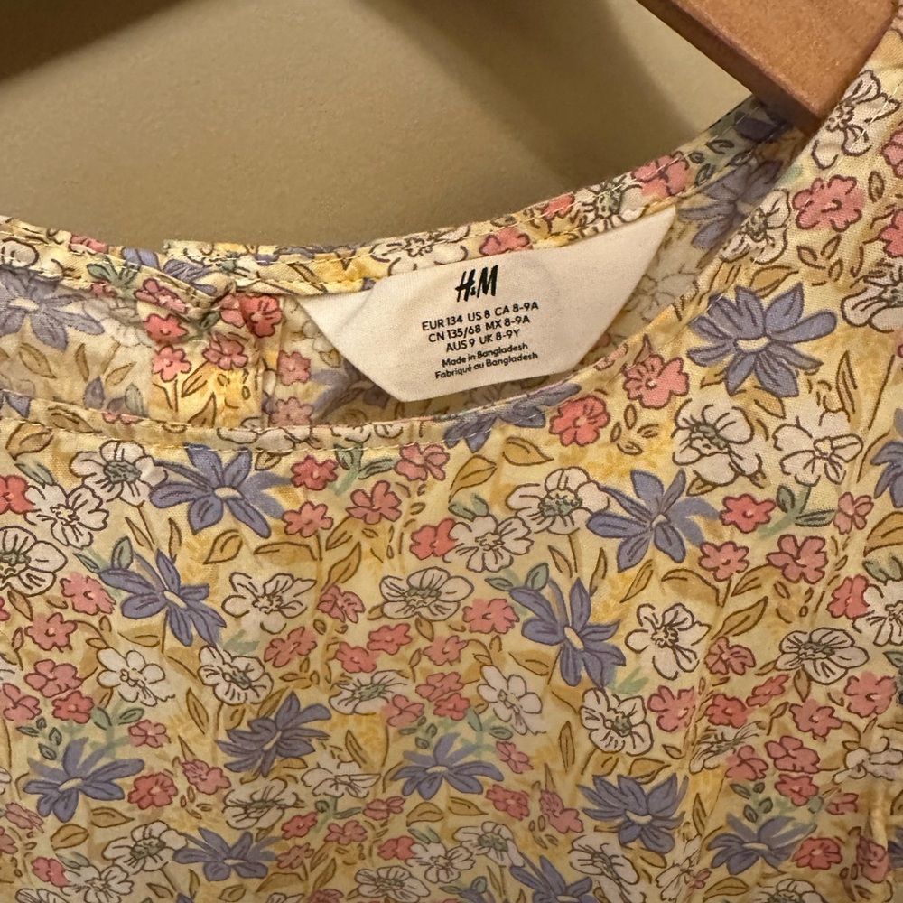 H&M Multicolor Floral Kids Dress‎ - Picture 2 of 3